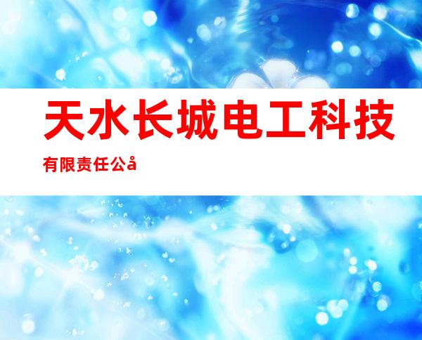 天水长城电工科技有限责任公司